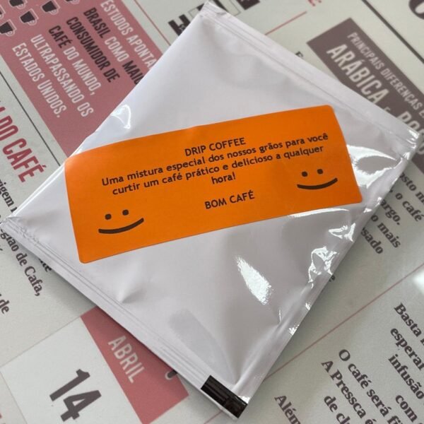 Kit 10 Pacotes do Drip Coffee - Café moído - Praticidade e Sabor - Imagem 3