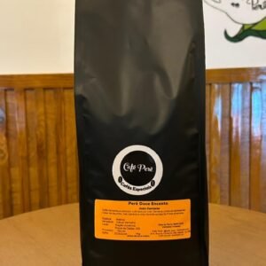 Café Perê Doce Encanto 1kg: Grãos de café especiais, aroma marcante de baunilha, mel e banana.